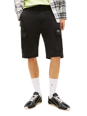Tommy Hilfiger Bermuda Uomo Mod. DM0DM22831 CARGO BDS Nero