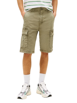 Tommy Hilfiger Bermuda Uomo Mod. DM0DM22831 M1L UTILY SAGE Verde
