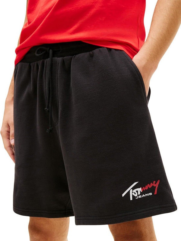 Tommy Hilfiger Bermuda Uomo Mod. DM0DM23017 BDS Nero