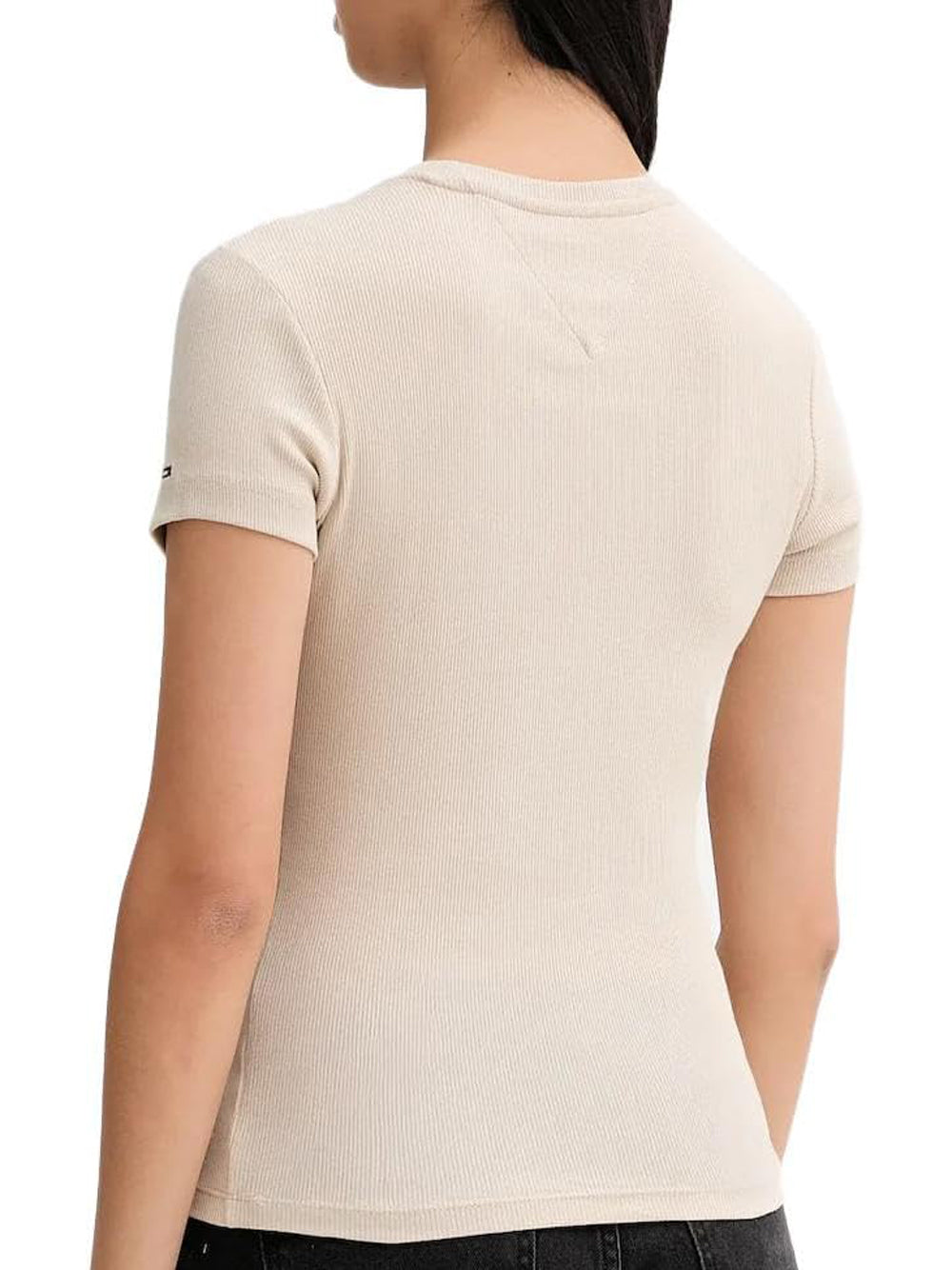 Tommy Hilfiger T-shirt Donna Mod. DW0DW21838 ABY Beige