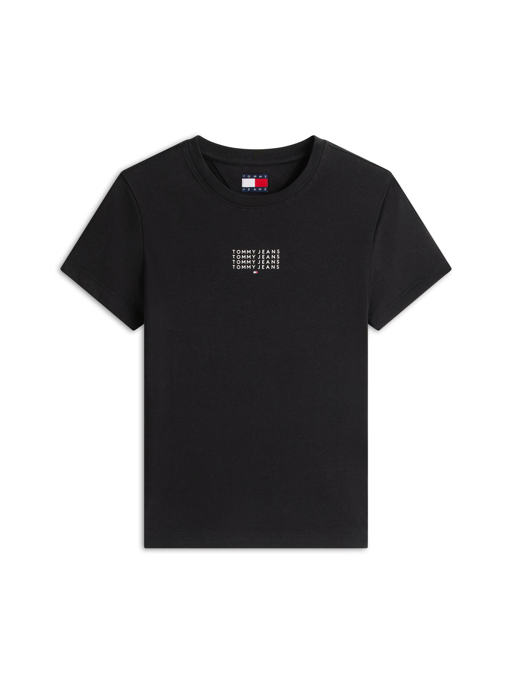 Tommy Hilfiger T-shirt Donna Mod. DW0DW21841 BDS Nero