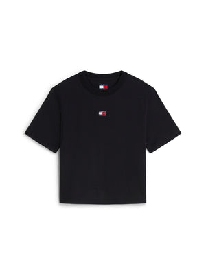 Tommy Hilfiger T-shirt Donna Mod. DW0DW22202 BDS Nero