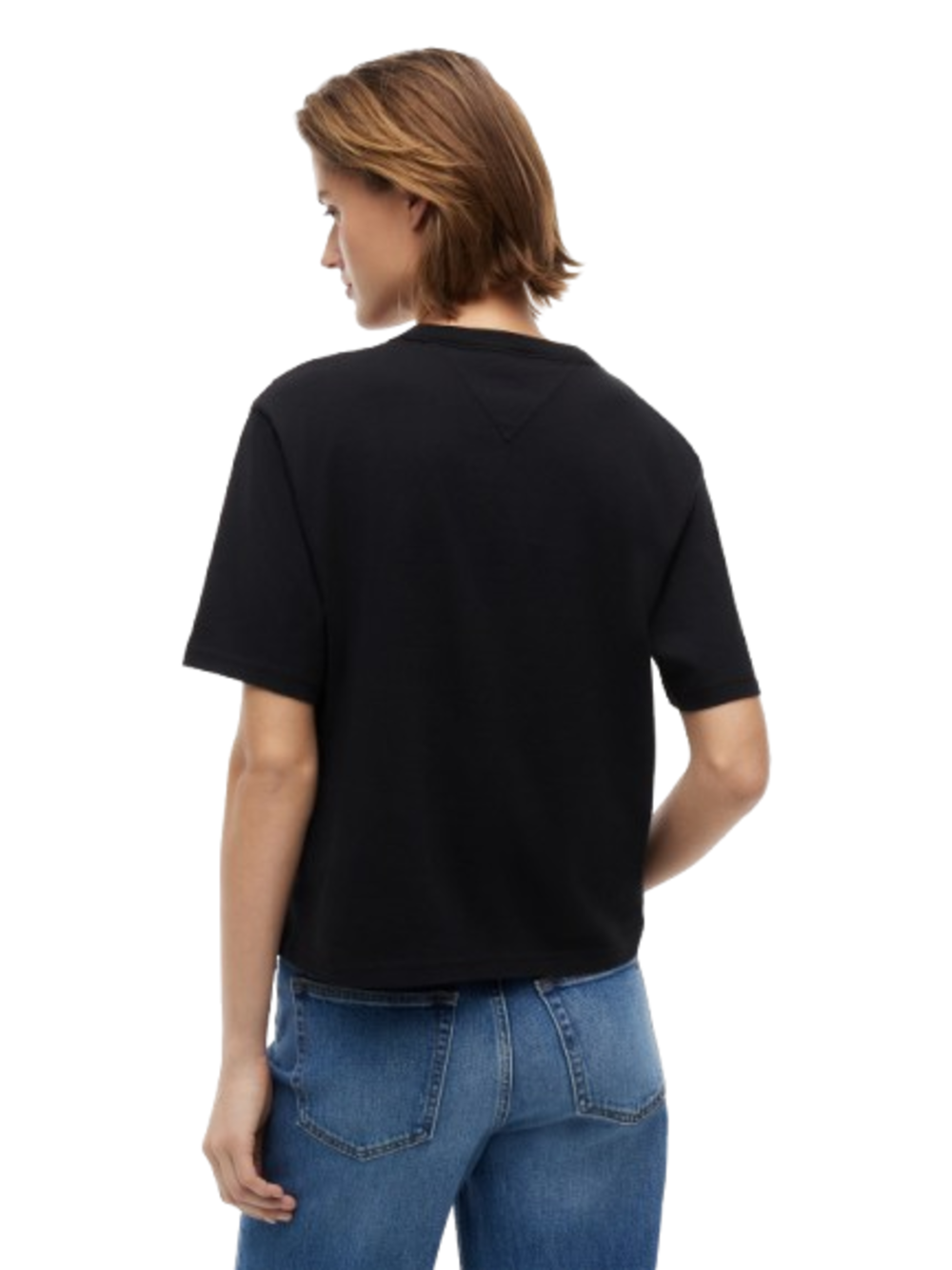 Tommy Hilfiger T-shirt Donna Mod. DW0DW22202 BDS Nero