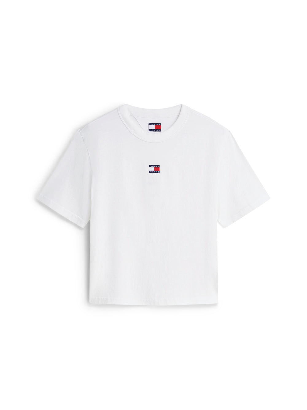 Tommy Hilfiger T-shirt Donna Mod. DW0DW22202 YBL Bianco