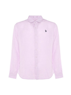 U.S. Polo Asssn. Camicia m/l Uomo Mod. 104011 191 105 Rosa