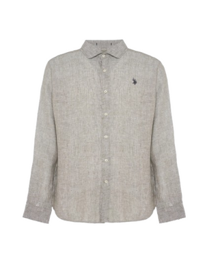 U.S. Polo Asssn. Camicia m/l Uomo Mod. 104011 191 106 Militare