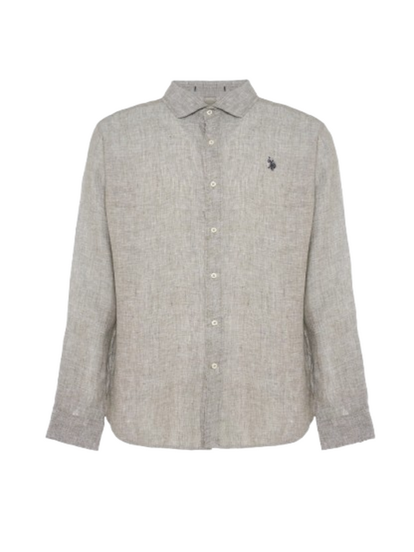 U.S. Polo Asssn. Camicia m/l Uomo Mod. 104011 191 106 Militare