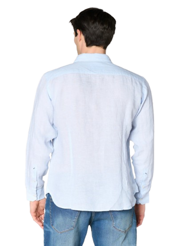 U.S. Polo Asssn. Camicia m/l Uomo Mod. 104011 191 130 Celeste