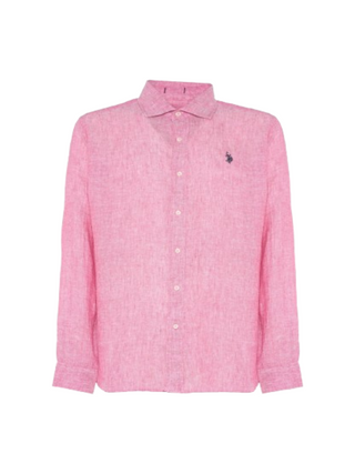 U.S. Polo Asssn. Camicia m/l Uomo Mod. 104011 191 150 CORAL