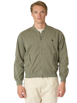 U.S. Polo Asssn. Giubbotto corto Uomo Mod. 125004 2284 446 Militare