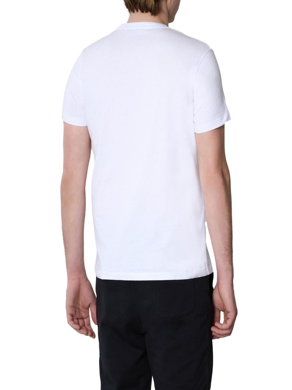 U.S. Polo Asssn. T-shirt Uomo Mod. 154015 148 100 Bianco