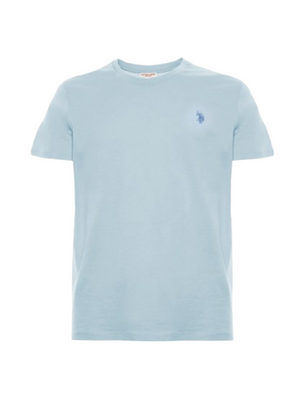U.S. Polo Asssn. T-shirt Uomo Mod. 154015 148 103 Celeste