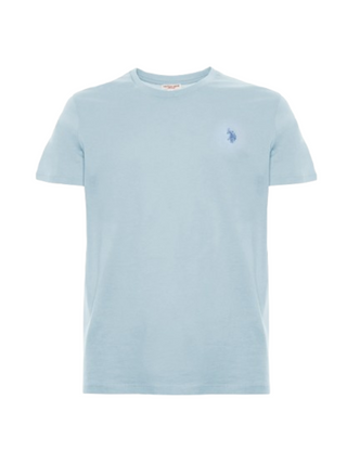 U.S. Polo Asssn. T-shirt Uomo Mod. 154015 148 103 Celeste