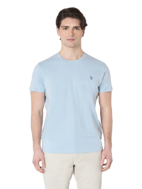 U.S. Polo Asssn. T-shirt Uomo Mod. 154015 148 103 Celeste