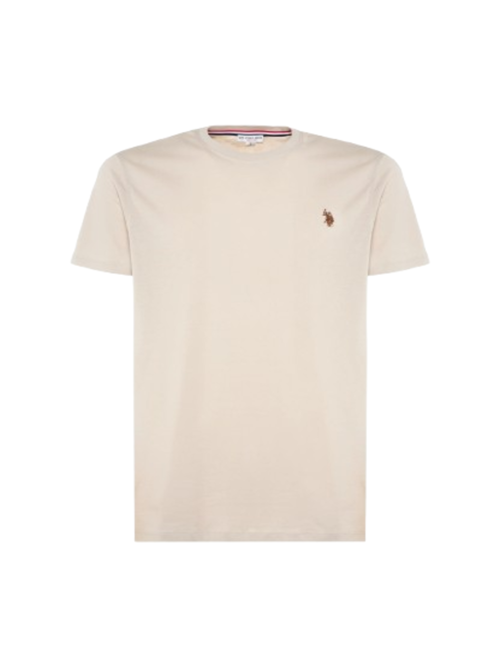 U.S. Polo Asssn. T-shirt Uomo Mod. 154015 148 128 Beige