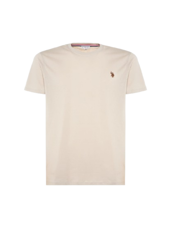 U.S. Polo Asssn. T-shirt Uomo Mod. 154015 148 128 Beige