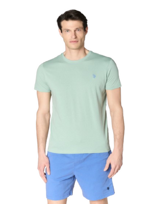 U.S. Polo Asssn. T-shirt Uomo Mod. 154015 148 143 Acqua