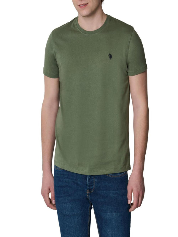 U.S. Polo Asssn. T-shirt Uomo Mod. 154094 148 146 Militare