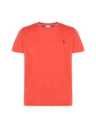 U.S. Polo Asssn. T-shirt Uomo Mod. 154094 148 251 Corallo