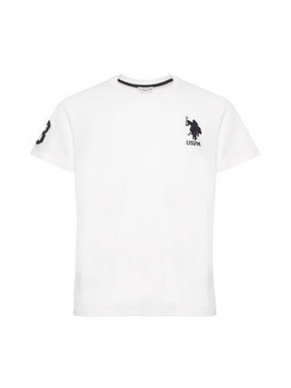 U.S. Polo Asssn. T-shirt Uomo Mod. 154021 148 100 Bianco