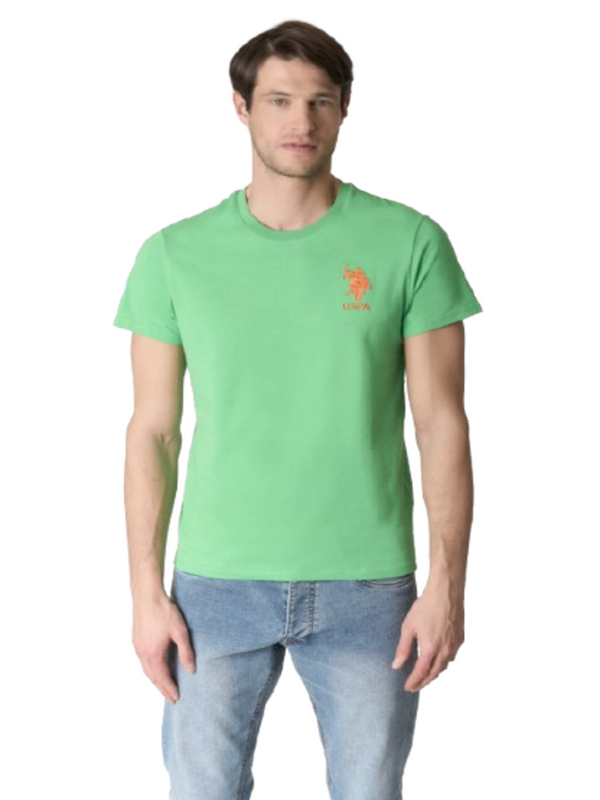 U.S. Polo Asssn. T-shirt Uomo Mod. 154021 148 144 Verde