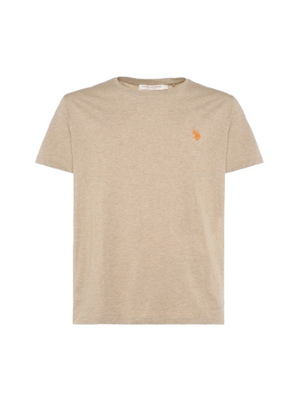 U.S. Polo Asssn. T-shirt Uomo Mod. 154036 223 124 Beige