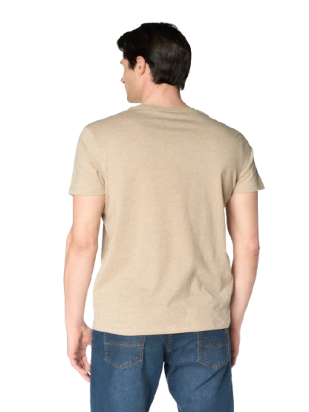 U.S. Polo Asssn. T-shirt Uomo Mod. 154036 223 124 Beige