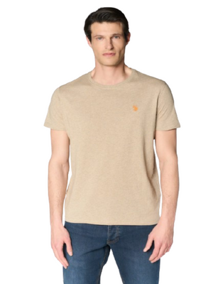 U.S. Polo Asssn. T-shirt Uomo Mod. 154036 223 124 Beige