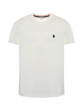 U.S. Polo Assn. T-shirt Uomo Mod. 154094 148GOM-FLOU 100 Bianco