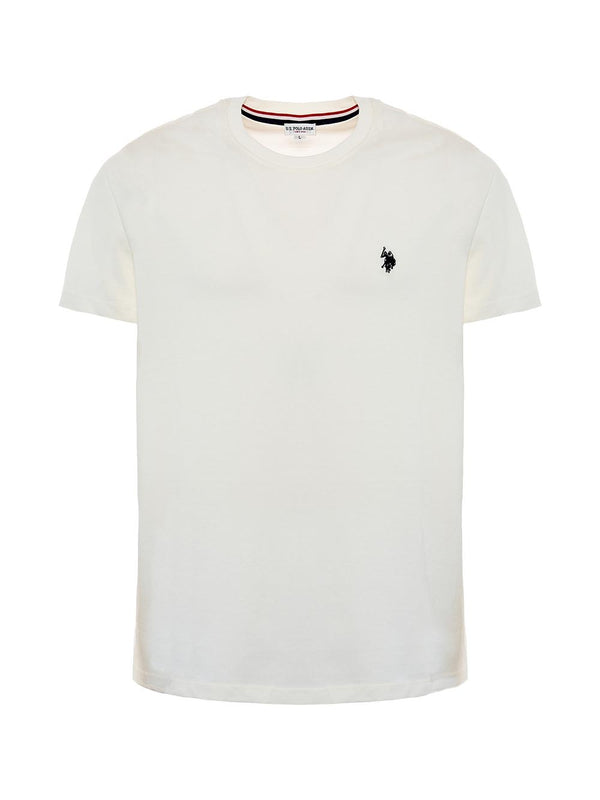 U.S. Polo Assn. T-shirt Uomo Mod. 154094 148GOM-FLOU 100 Bianco