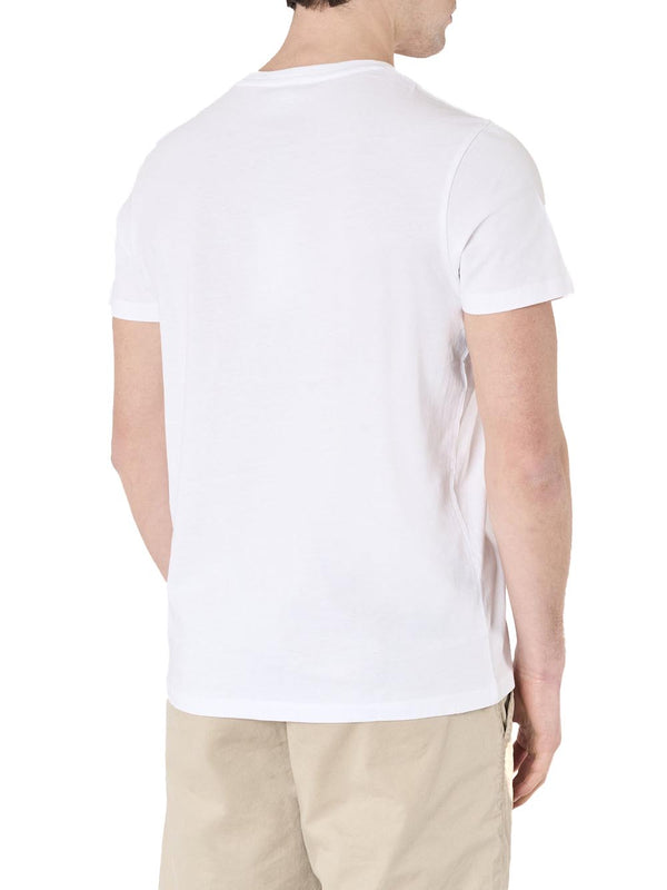 U.S. Polo Assn. T-shirt Uomo Mod. 154094 148GOM-FLOU 100 Bianco