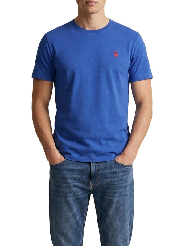 U.S. Polo Asssn. T-shirt Uomo Mod. 154094 148GOM-FLOU 137 ROYAL