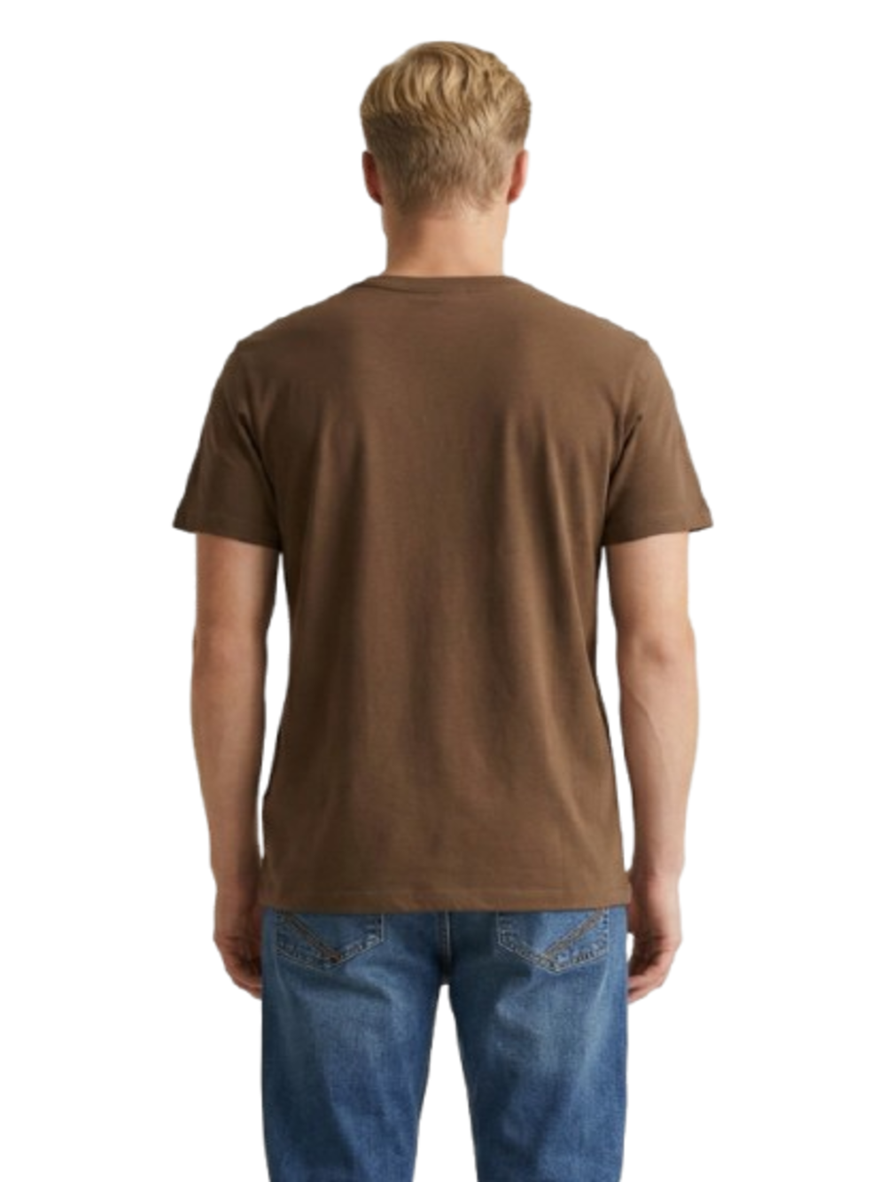 U.S. Polo Asssn. T-shirt Uomo Mod. 154094 148GOM-FLOU 166 CACAO