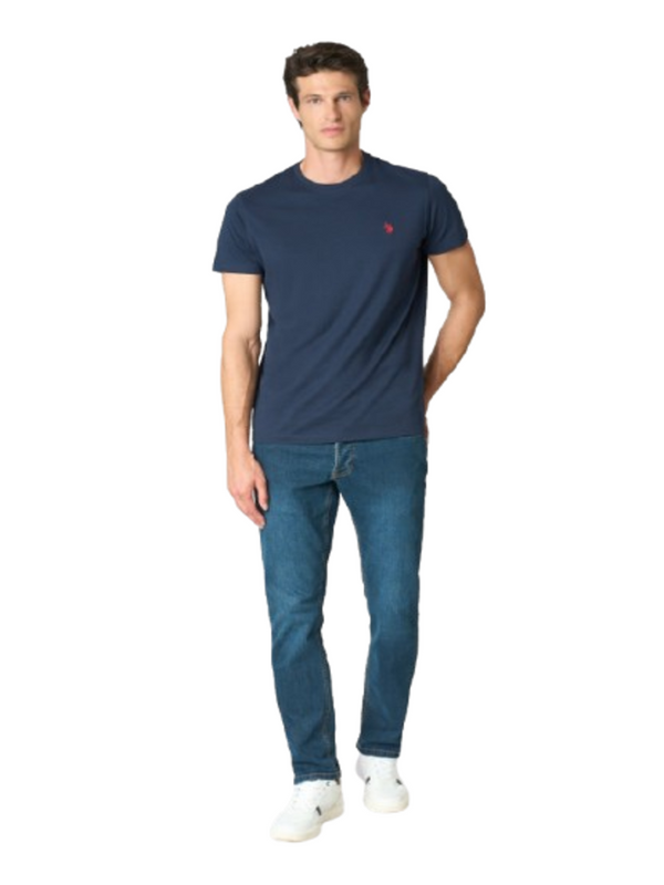 U.S. Polo Asssn. T-shirt Uomo Mod. 154094 148GOM-FLOU 177 Blu