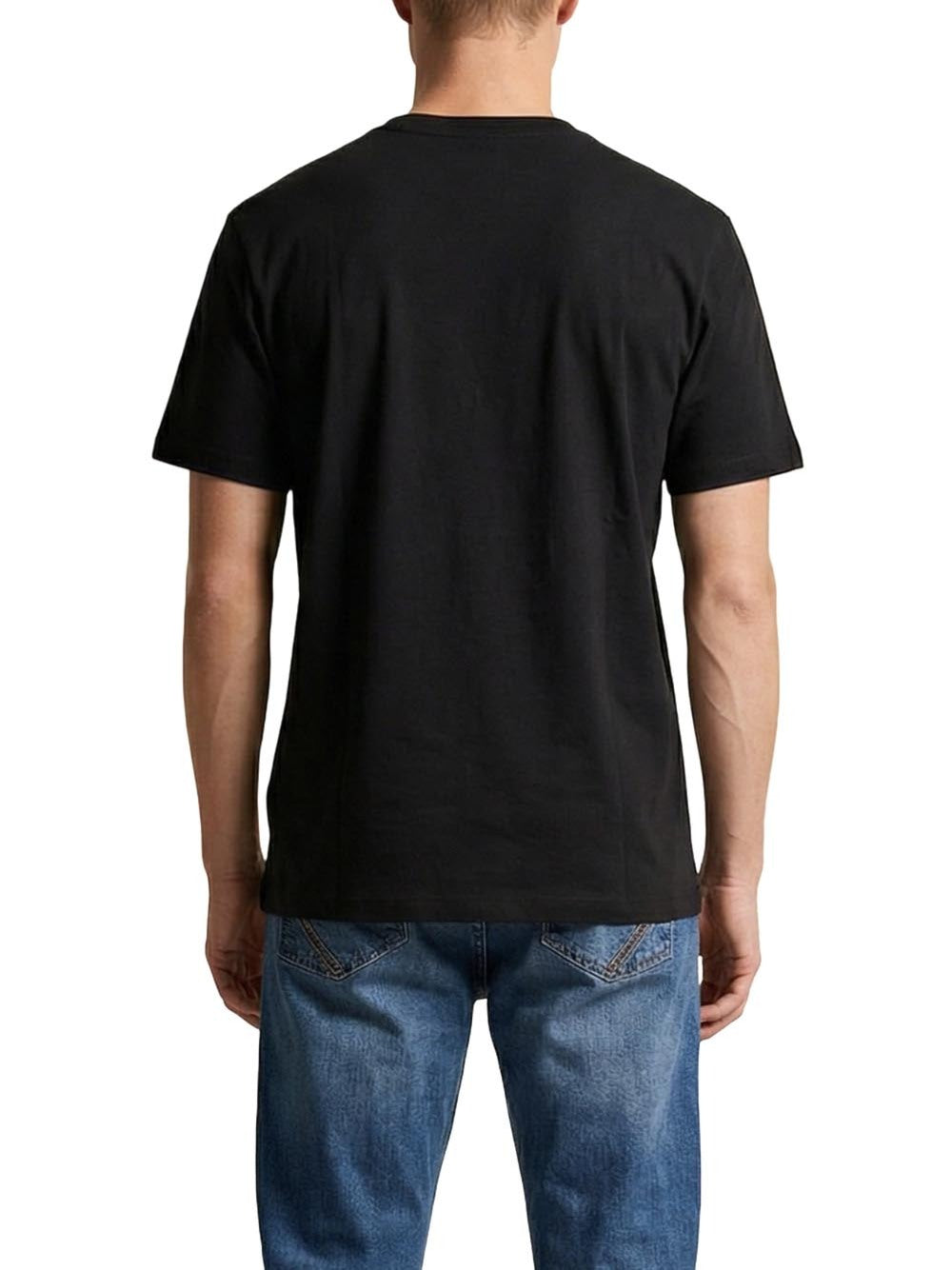 U.S. Polo Asssn. T-shirt Uomo Mod. 154094 148GOM-FLOU 199 Nero