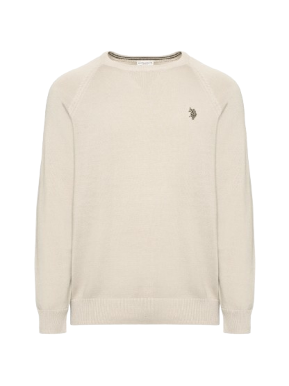 U.S. Polo Asssn. Maglione Girocollo Uomo Mod. 173008 185 428 Beige
