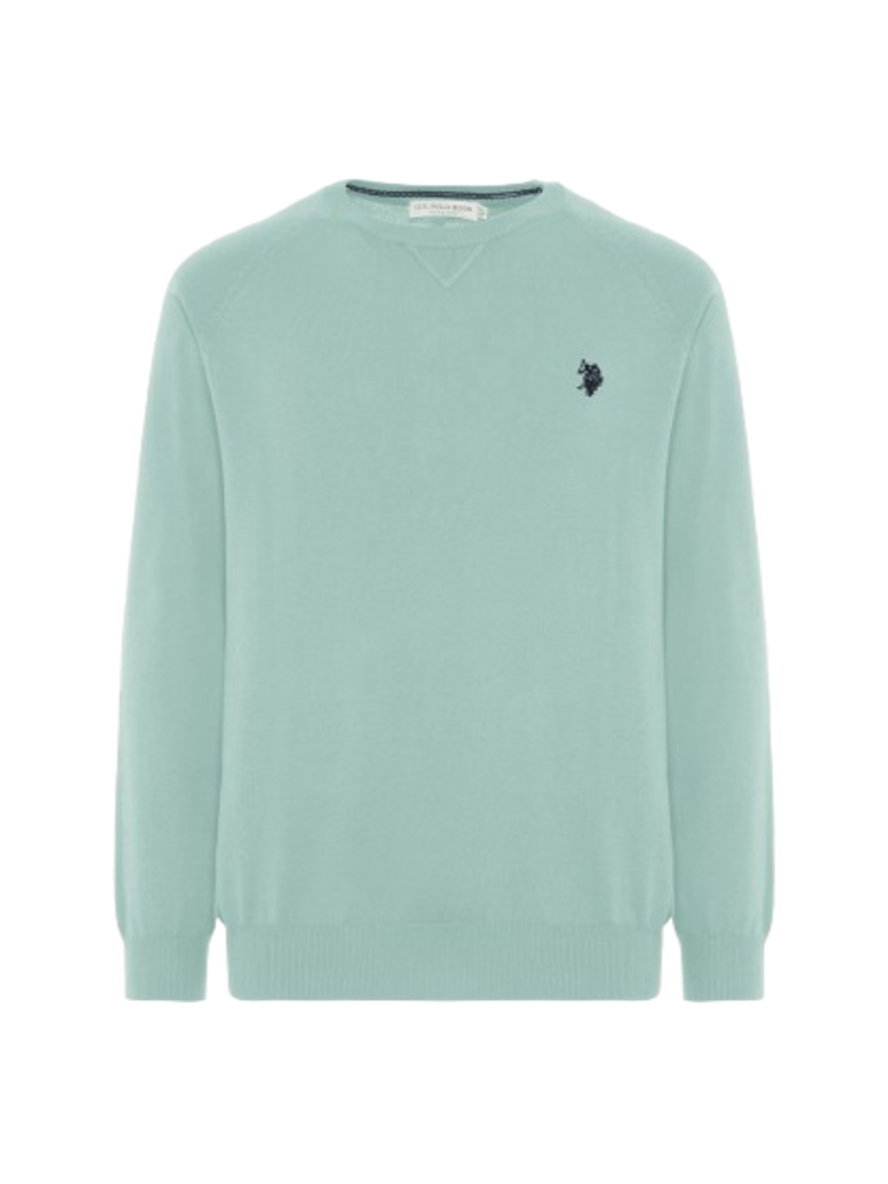 U.S. Polo Asssn. Maglione Girocollo Uomo Mod. 173008 185 443 Acqua