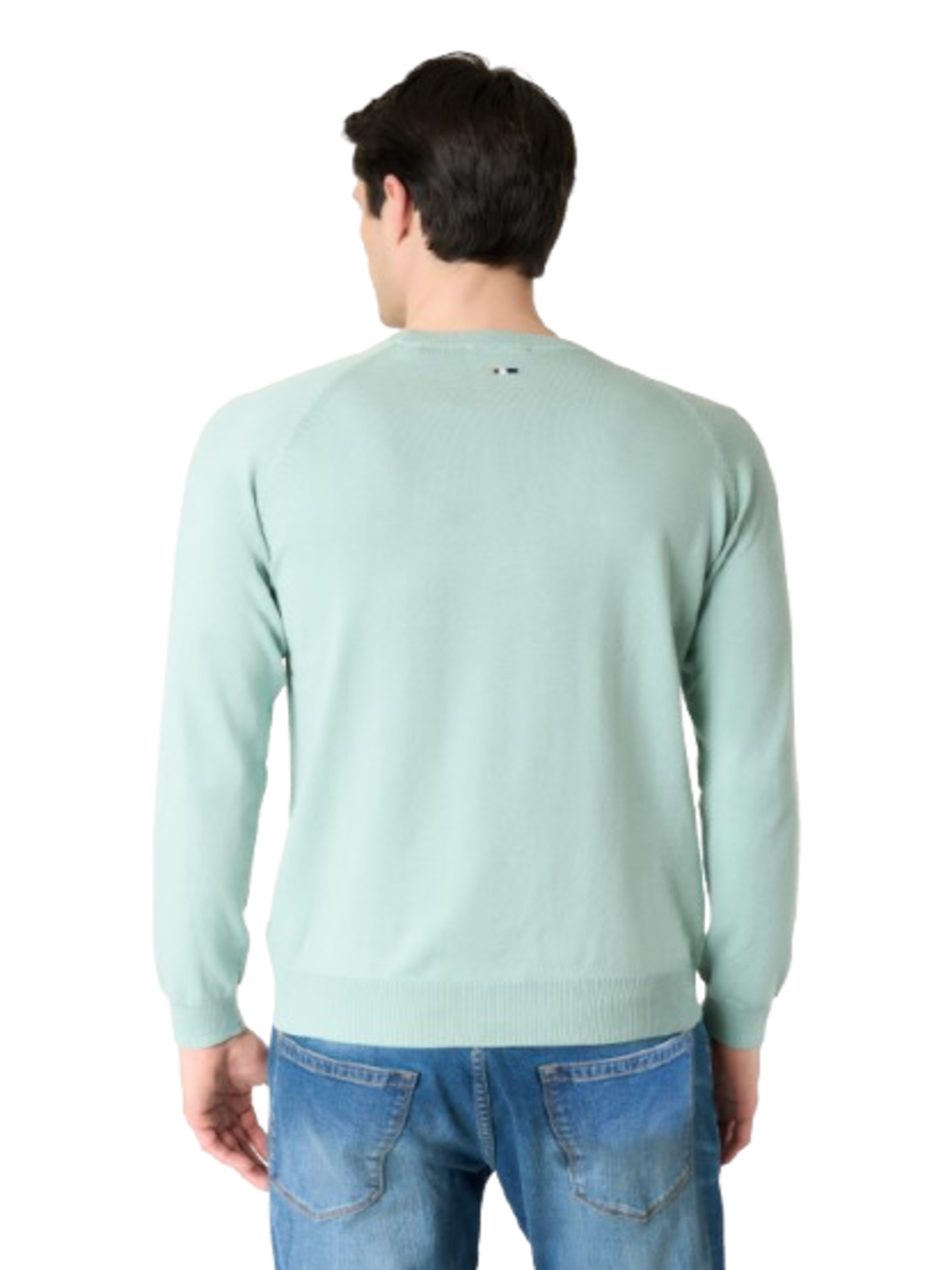 U.S. Polo Asssn. Maglione Girocollo Uomo Mod. 173008 185 443 Acqua