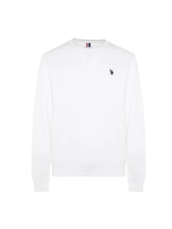 U.S. Polo Asssn. Felpa G Uomo Mod. 187006 146 100 Bianco