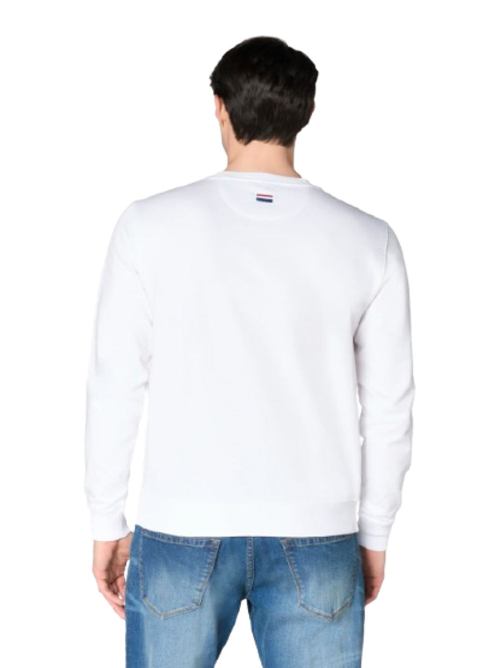 U.S. Polo Asssn. Felpa G Uomo Mod. 187006 146 100 Bianco