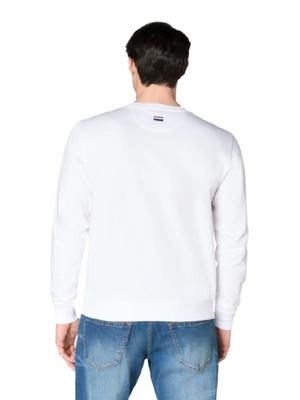 U.S. Polo Asssn. Felpa G Uomo Mod. 187006 146 100 Bianco