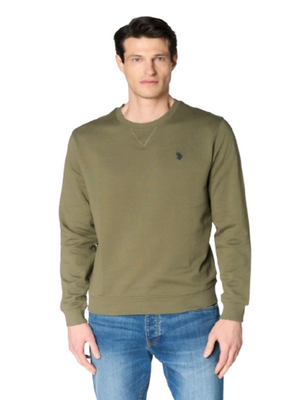 U.S. Polo Asssn. Felpa G Uomo Mod. 187006 146 146 Militare