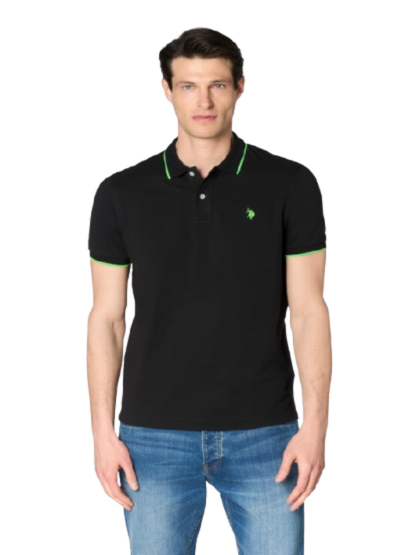 U.S. Polo Asssn. Polo M/C Uomo Mod. 197027 3274 199 Nero