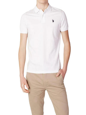 U.S. Polo Asssn. Polo M/C Uomo Mod. 197036 147 100 Bianco
