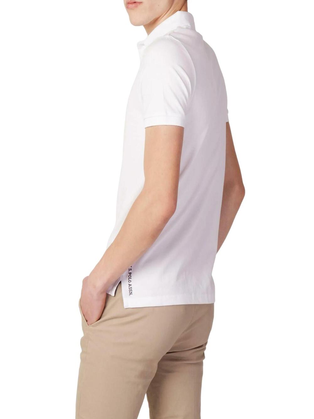 U.S. Polo Asssn. Polo M/C Uomo Mod. 197036 147 100 Bianco