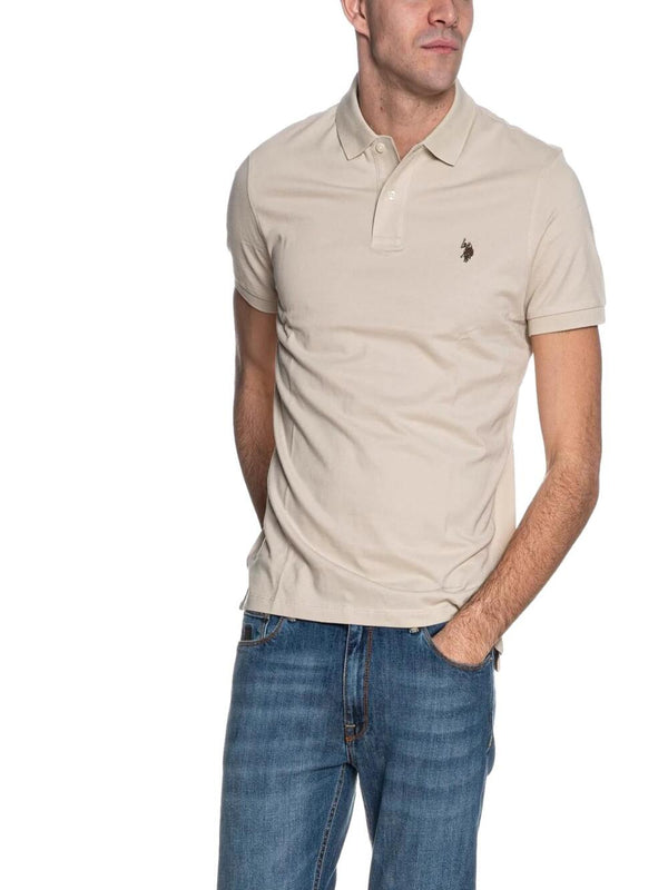 U.S. Polo Asssn. Polo M/C Uomo Mod. 197036 147 128 Beige