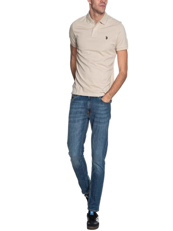 U.S. Polo Asssn. Polo M/C Uomo Mod. 197036 147 128 Beige