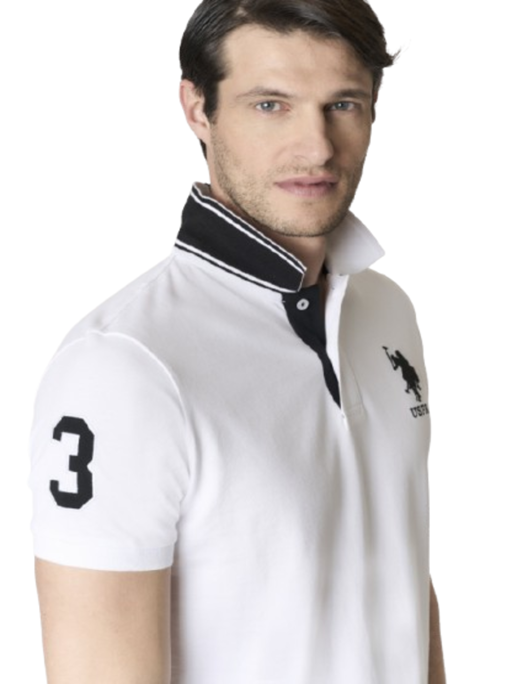 U.S. Polo Asssn. Polo M/C Uomo Mod. 197037 147 100 Bianco