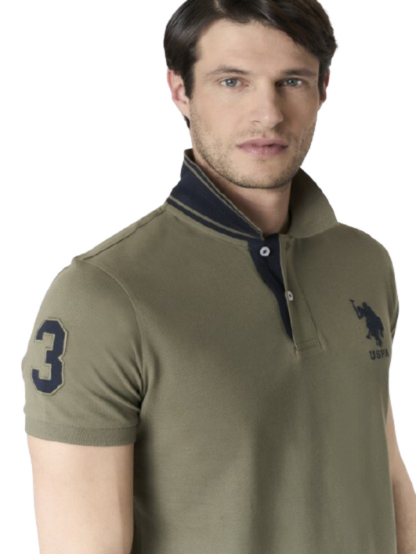 U.S. Polo Asssn. Polo M/C Uomo Mod. 197037 147 146 Militare