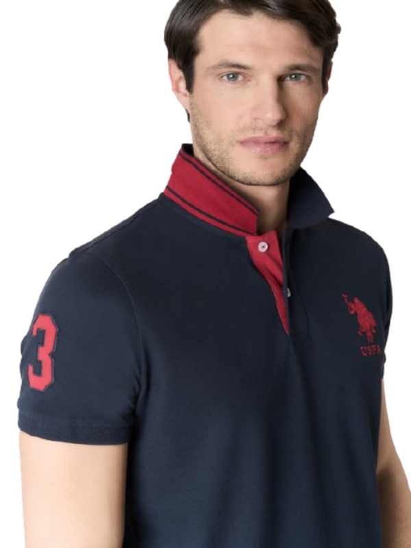 U.S. Polo Asssn. Polo M/C Uomo Mod. 197037 147 177 Blu